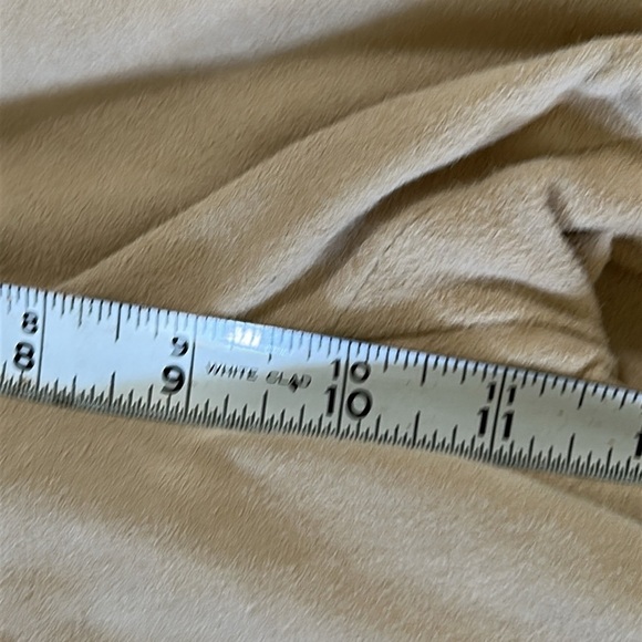 CARLISLE SUEDE ,CREAM, SOFT, FULLY LINED PANTS, SIZE 4 - Picture 13 of 14